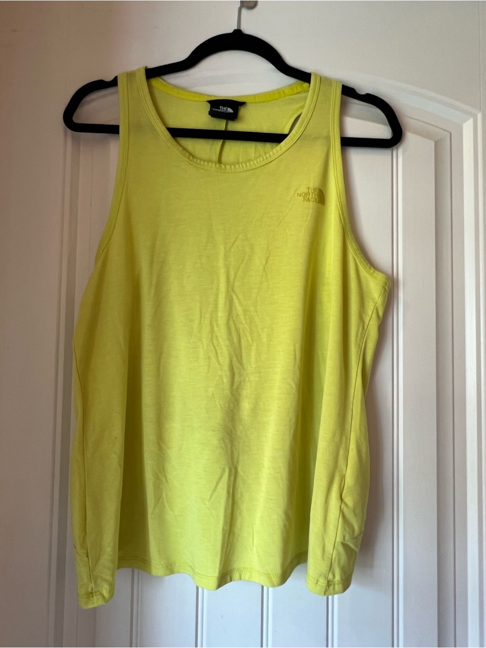 The North Face Women’s Neon Yellow Tank Top - Scoop Neck Active Layer